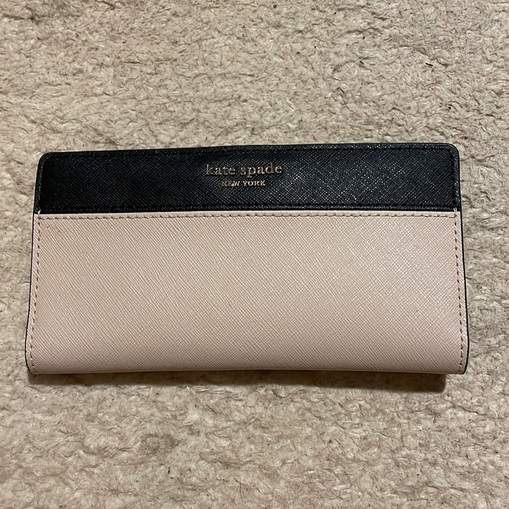 Kate Spade Black & Nude Wallet